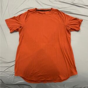 lululemon athletica Orange Short Sleeve Tee  license to train